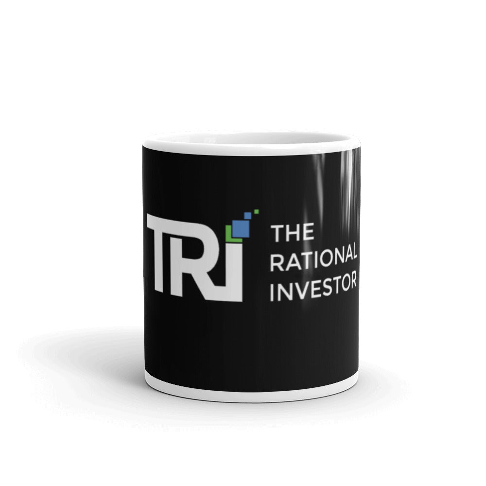 White glossy mug - The Rational Investor