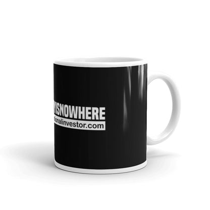 White glossy mug - The Rational Investor