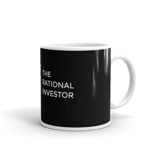 White glossy mug - The Rational Investor