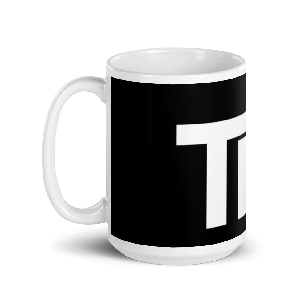 White glossy mug - The Rational Investor