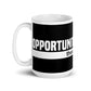 White glossy mug - The Rational Investor