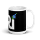 White glossy mug - The Rational Investor